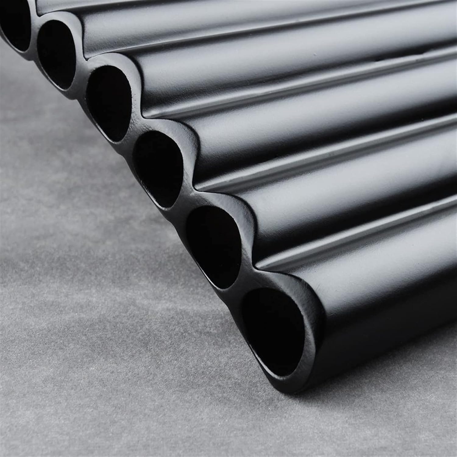 KESHUO Folk Woodwind Instrument Pan Flute Natural Bamboo Pan Pipes 22 Pipes G/C Key Panflute Handmade Panpipes (Color : C, Size : Right-Hand)