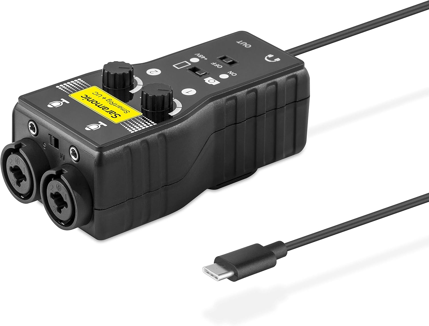Saramonic SmartRig+ UC Two-Channel Audio Interface for USB Type-C Android Devices and PC's