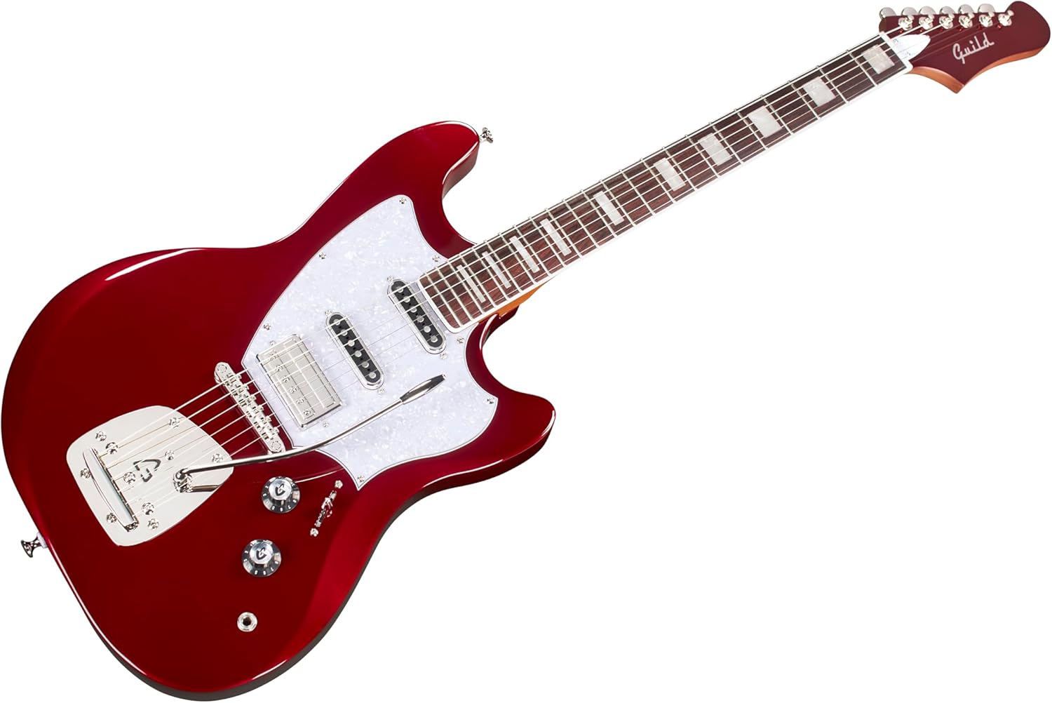 Guild Surfliner Deluxe Scarlett Red Metallic