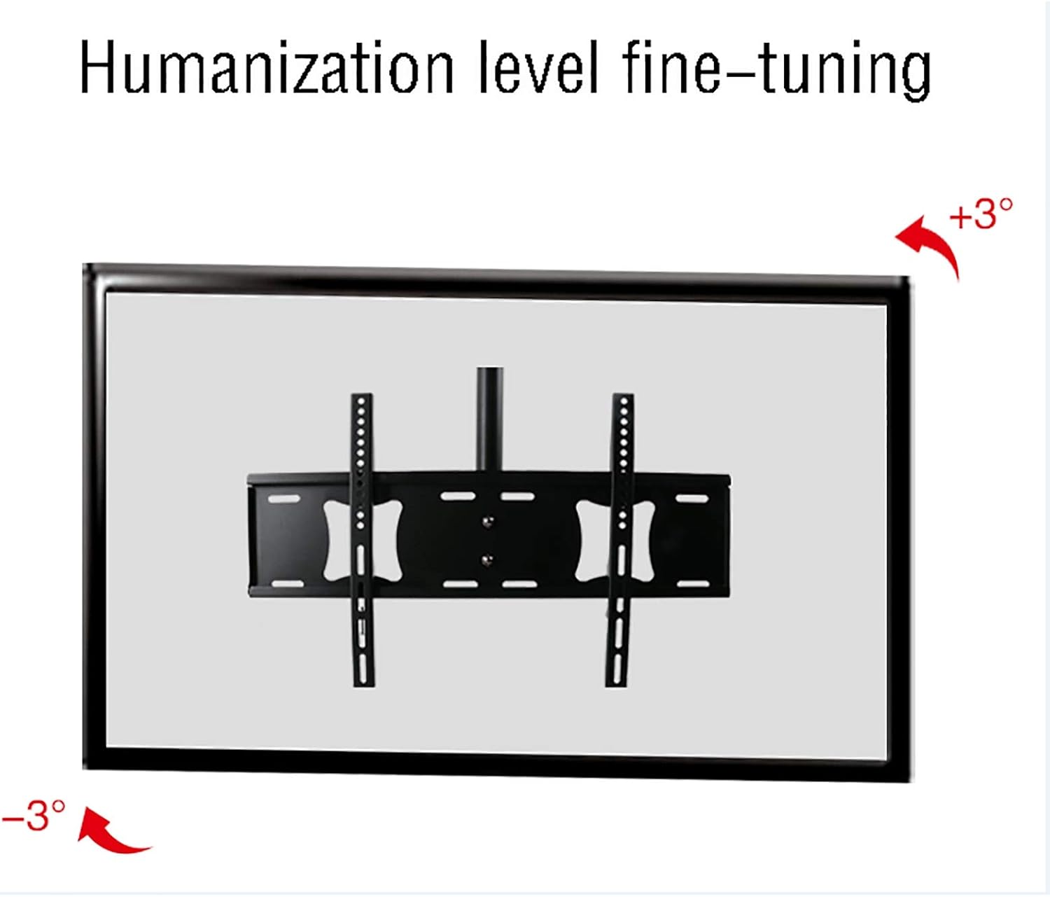 TV Stand Tv Wall Mount Adjustable TV Ceiling Mount, Fits 32-75 Inch Flat Panel Televisions, Up to 720x430mm, Full Motion 360° Rotation TV Bracket,