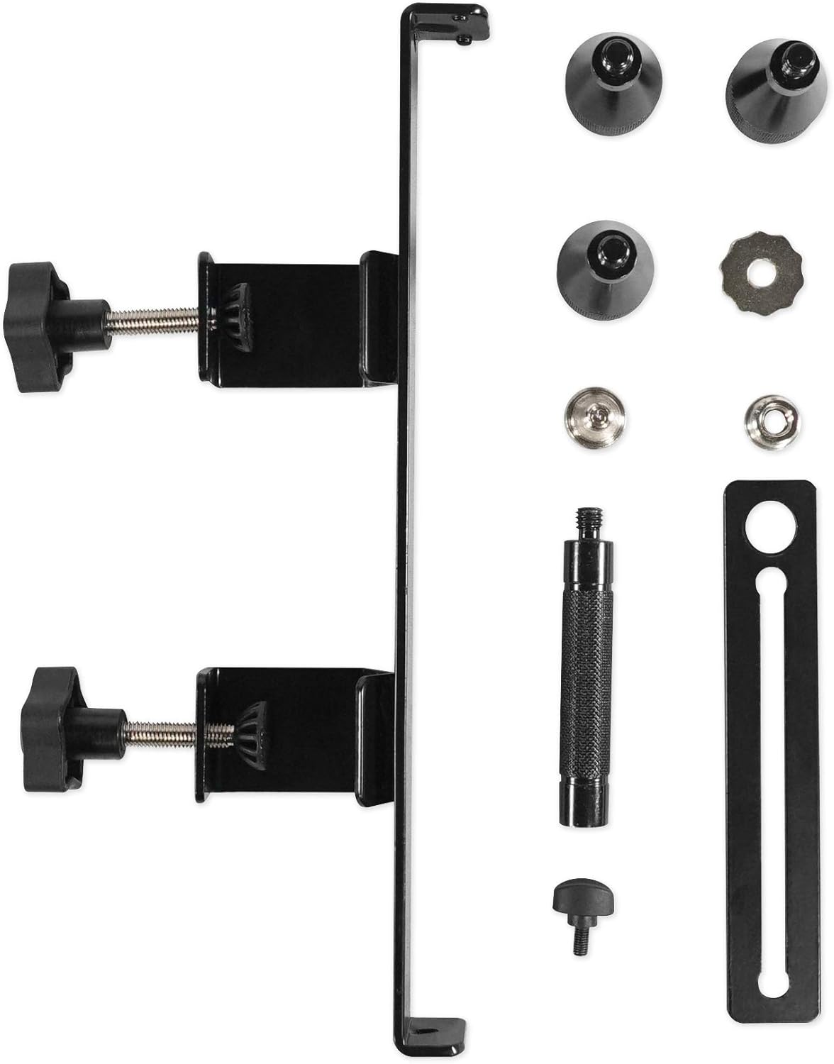 Rockville RockMix 5 Channel Pro Mixer Bundle PRO-M50 Headphones ROCKSHIELD Mic Isolation Shield RVES05 Stand + 512 Audio Warm Audio Skylight Microphone (5 Items)