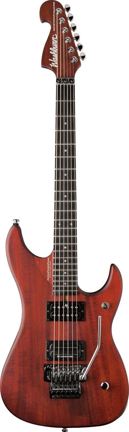 Washburn 6 String Solid-Body Electric Guitar, Padauk Vint. Matte (N24PSVINTAGEK-D)