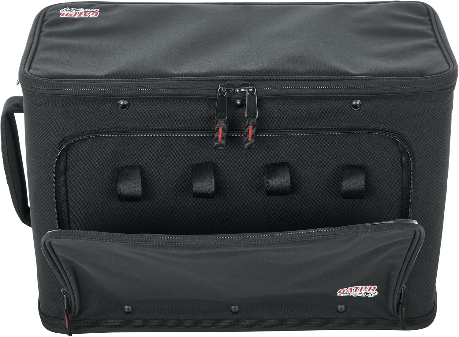 Gator Cases Lightweight Rack Bag with Removable Shoulder Strap, 4U Rack - 12.5