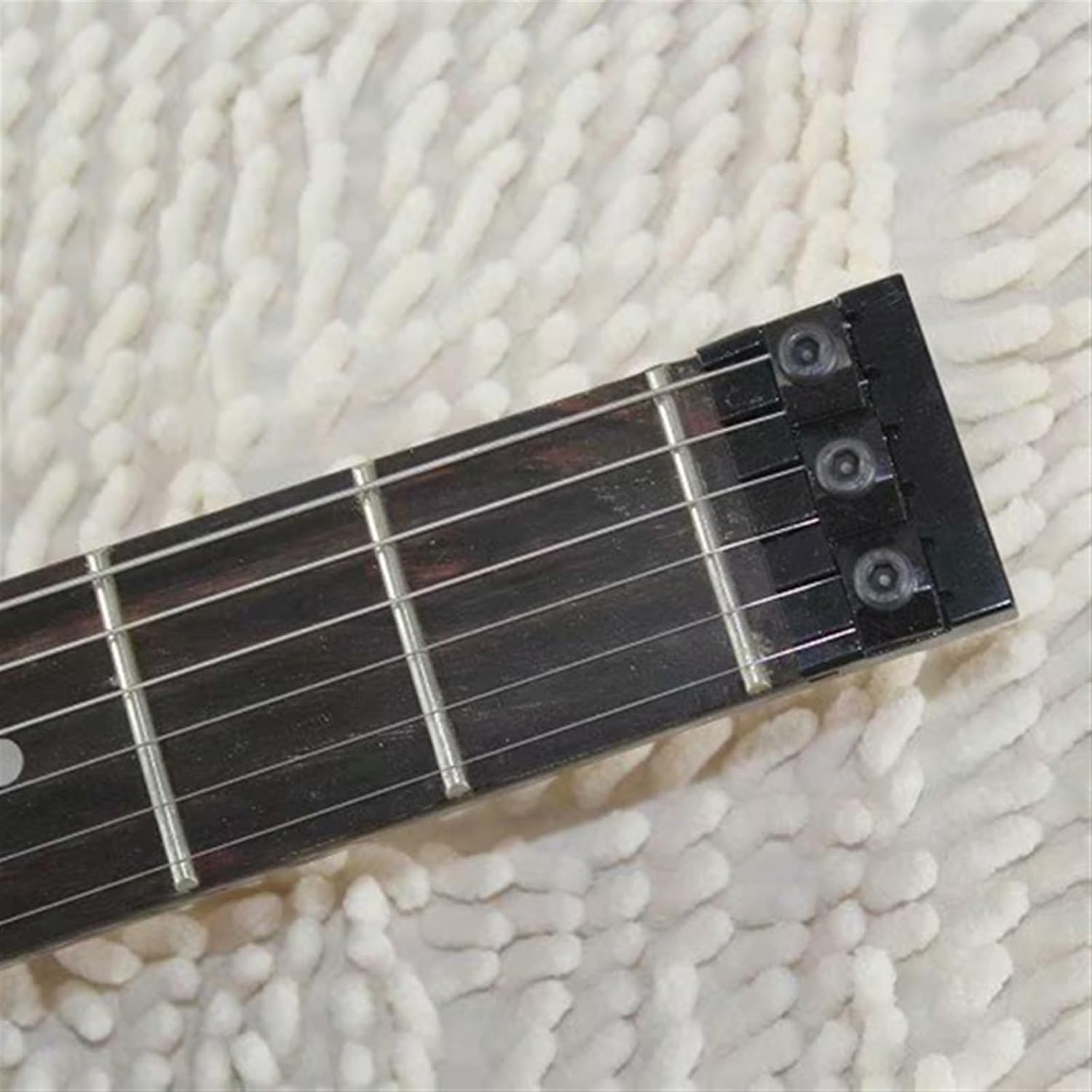 VENEKA Headless Electric Guitar 39 Inches Red Headless Electric Guitar with Rosewood Fretboard 24 Frets