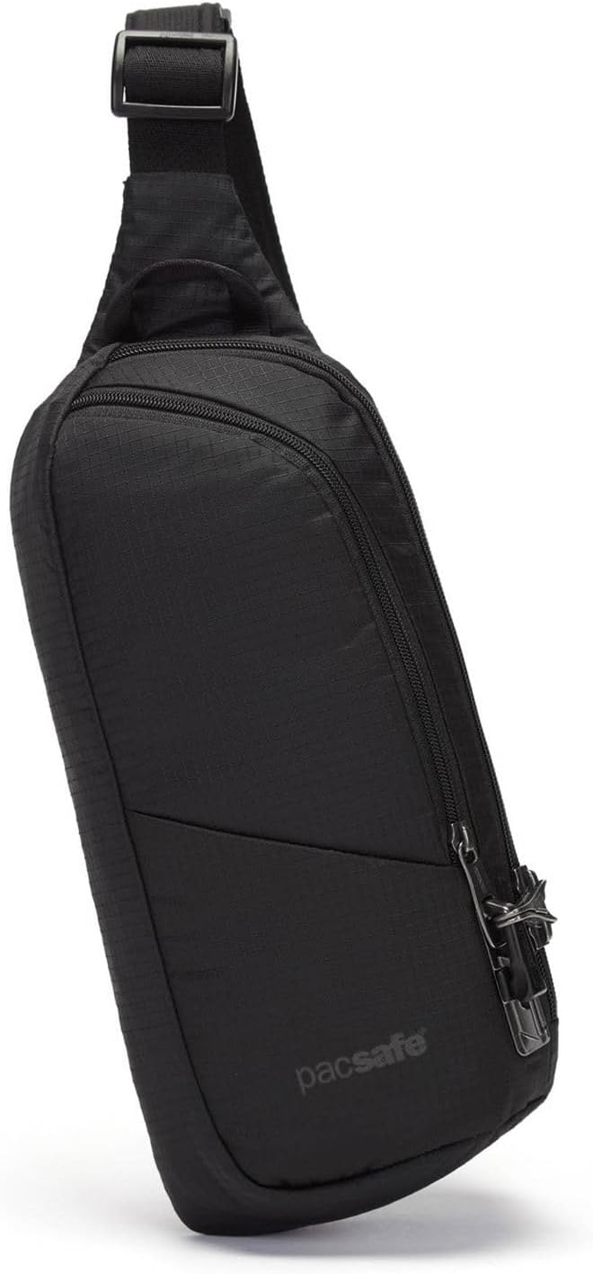 Pacsafe Vibe 150 2.5 Liter Anti Theft Sling Pack, Black