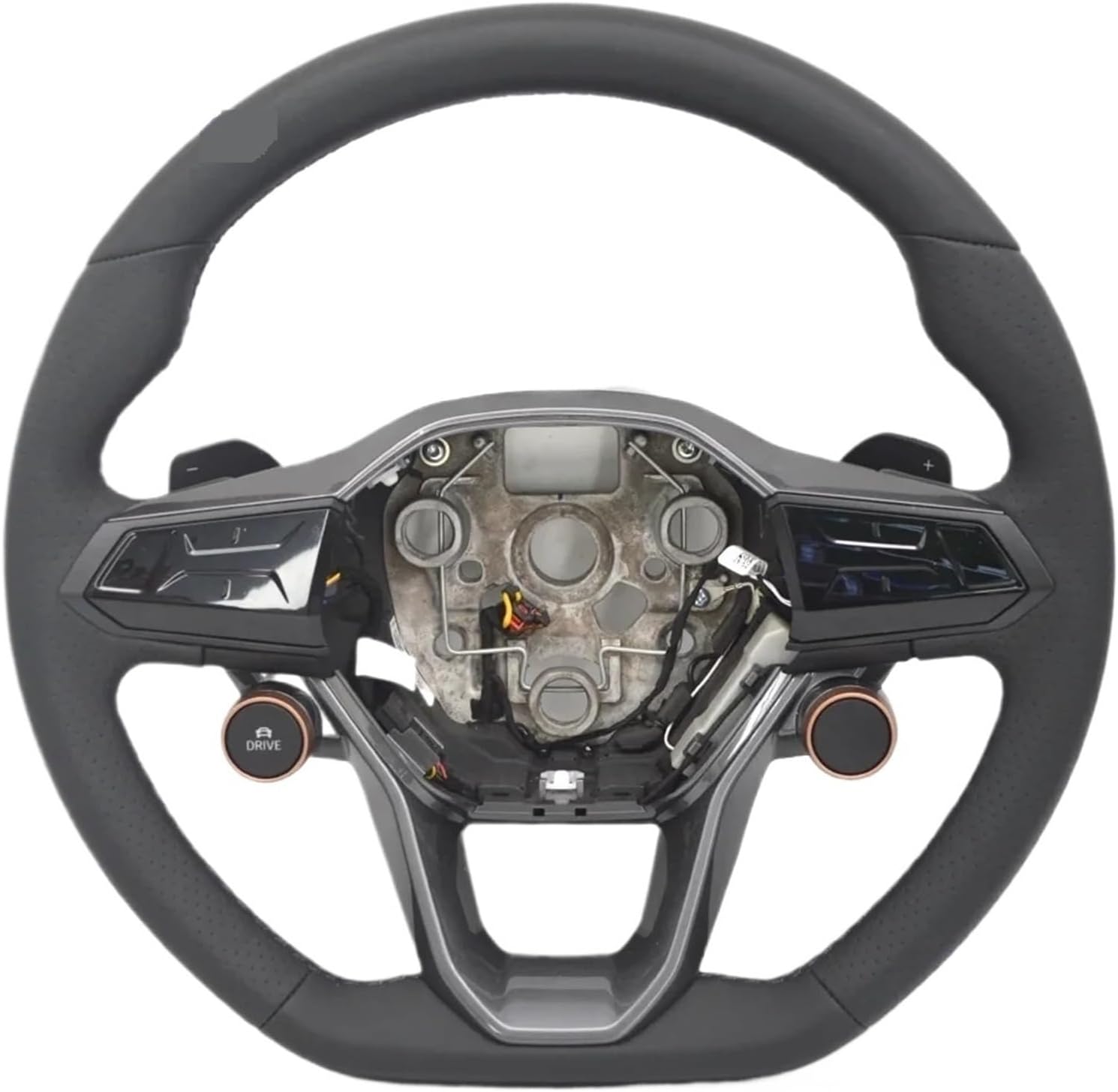 Electronic Car Steering Wheel Assembly with Touch Button Engine Start Button Assembly Compatible With SEAT Cupra(With heating)