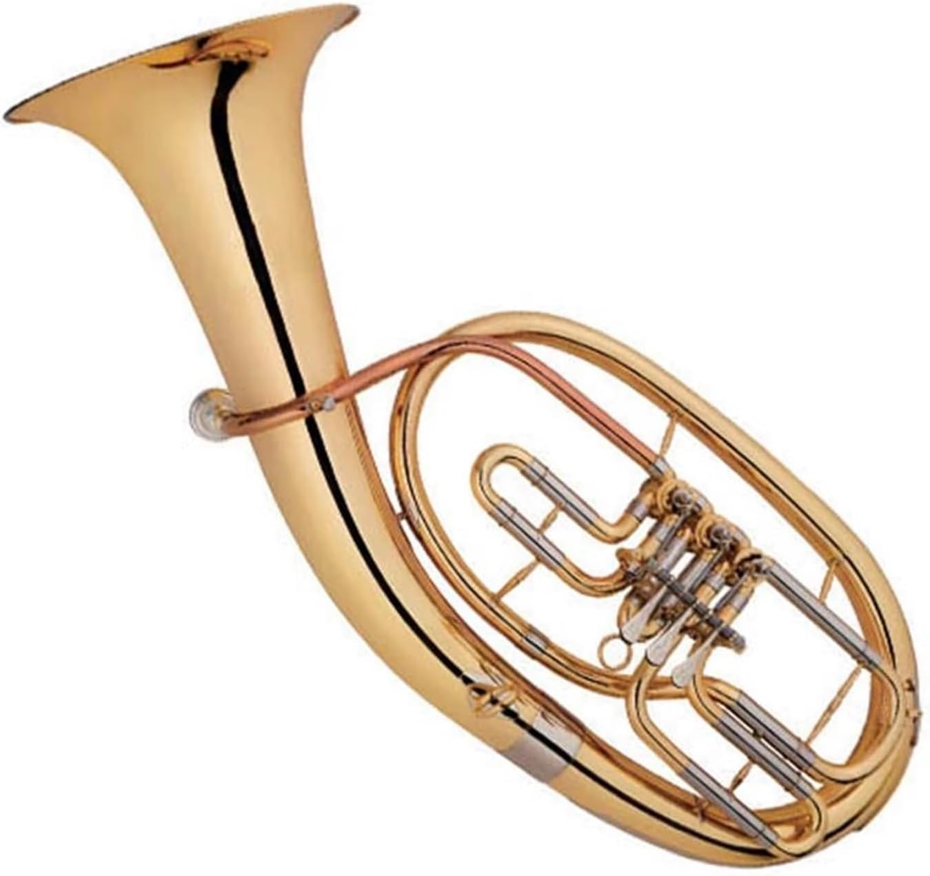 Phosphor Bronze Lead Pipe White Copper Tuning Rotary Euphonium Euphonium All-brass Instrument