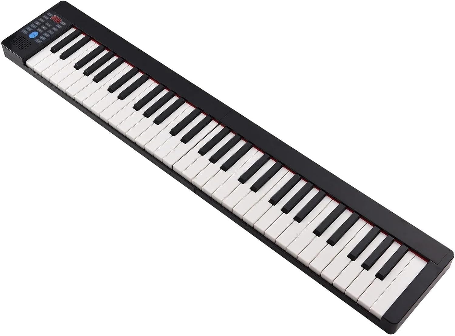 Keyboard Piano, Electronic Keyboard 61-Key Foldable Electronic Piano Multifunctional Electronic Organ Folding Digital Piano