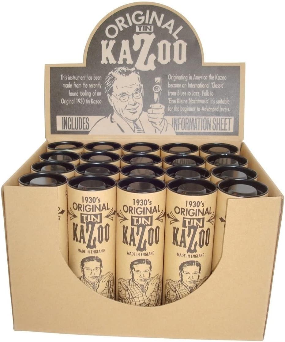 GEWA Kazoo metal gold (20 pieces in box), (700501)