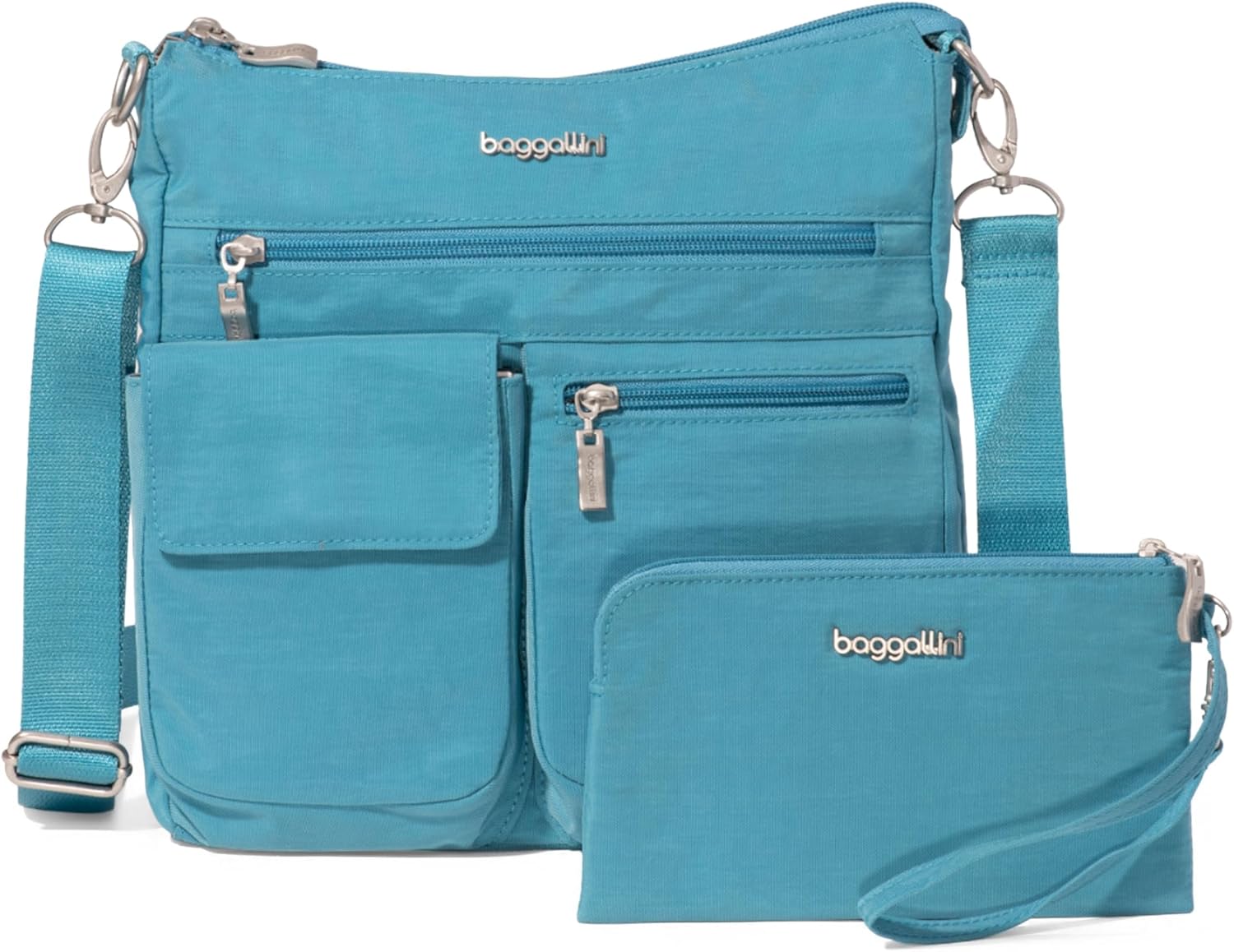 Baggallini womens Modern Everywhere Slim Crossbody