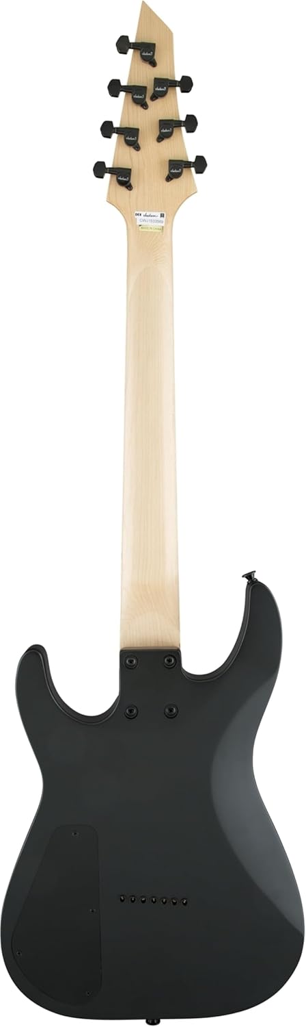 Jackson JS22-7 Dinky 7-string Electric Guitar - Satin Black