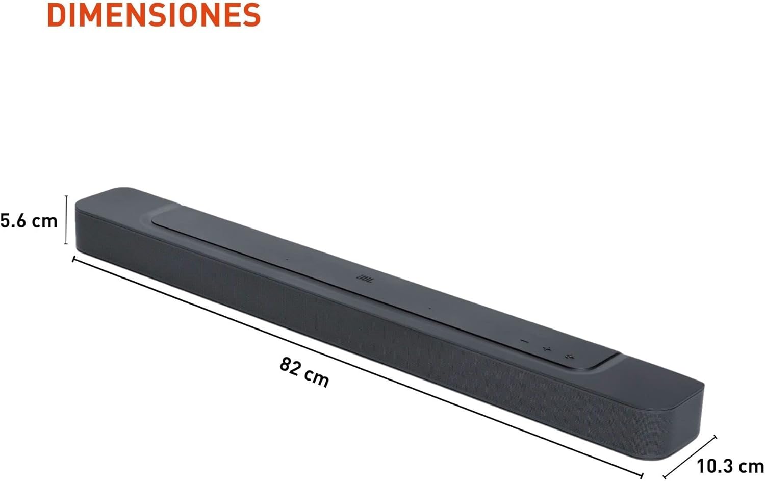 JBL JBLBAR300PROBLKAM-Z 5.0-Ch Compact All-In-One Soundbar - Certified Refurbished