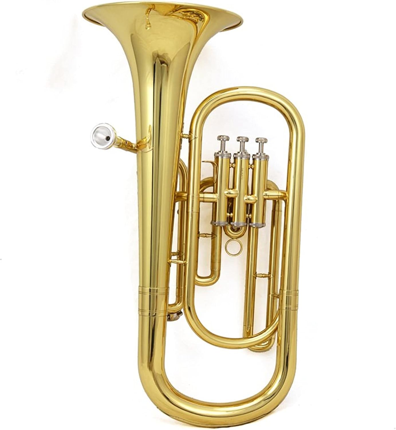 Trumpets Beginner Euphonium Musical Instrument in B Flat Three Key Small Holding Horn Palitong Brass Instrument Trumpet Set