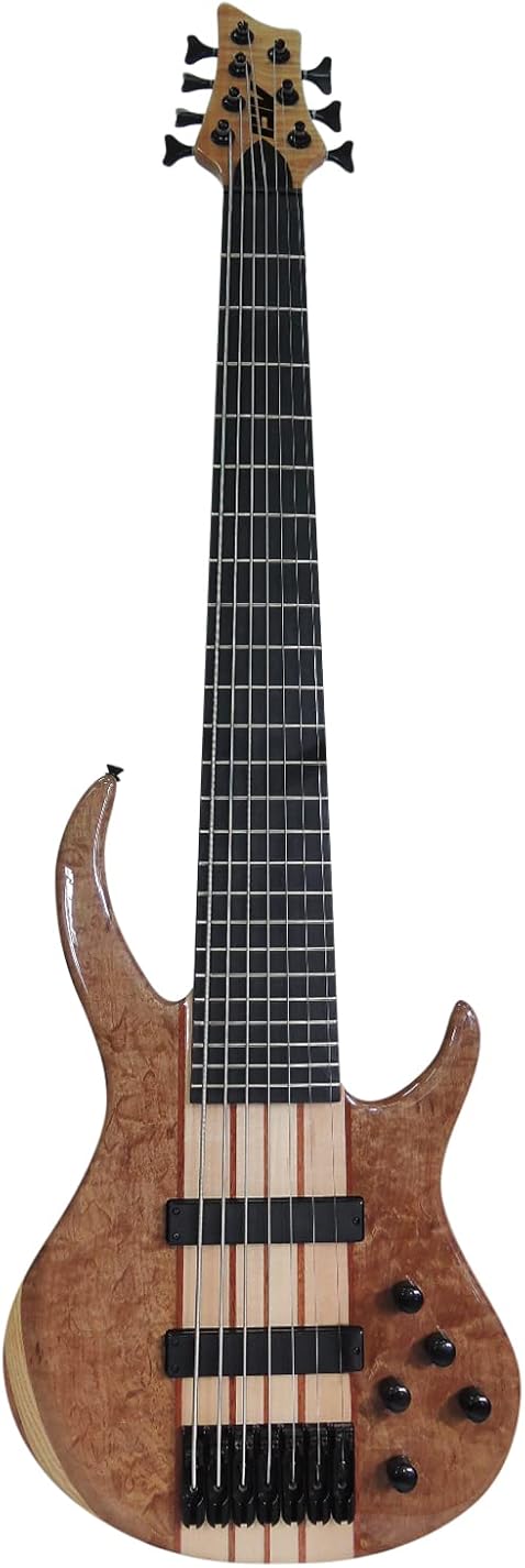 IYV IBSY-700 Neck-through Sycamore top Multi-ply 7-string Bass