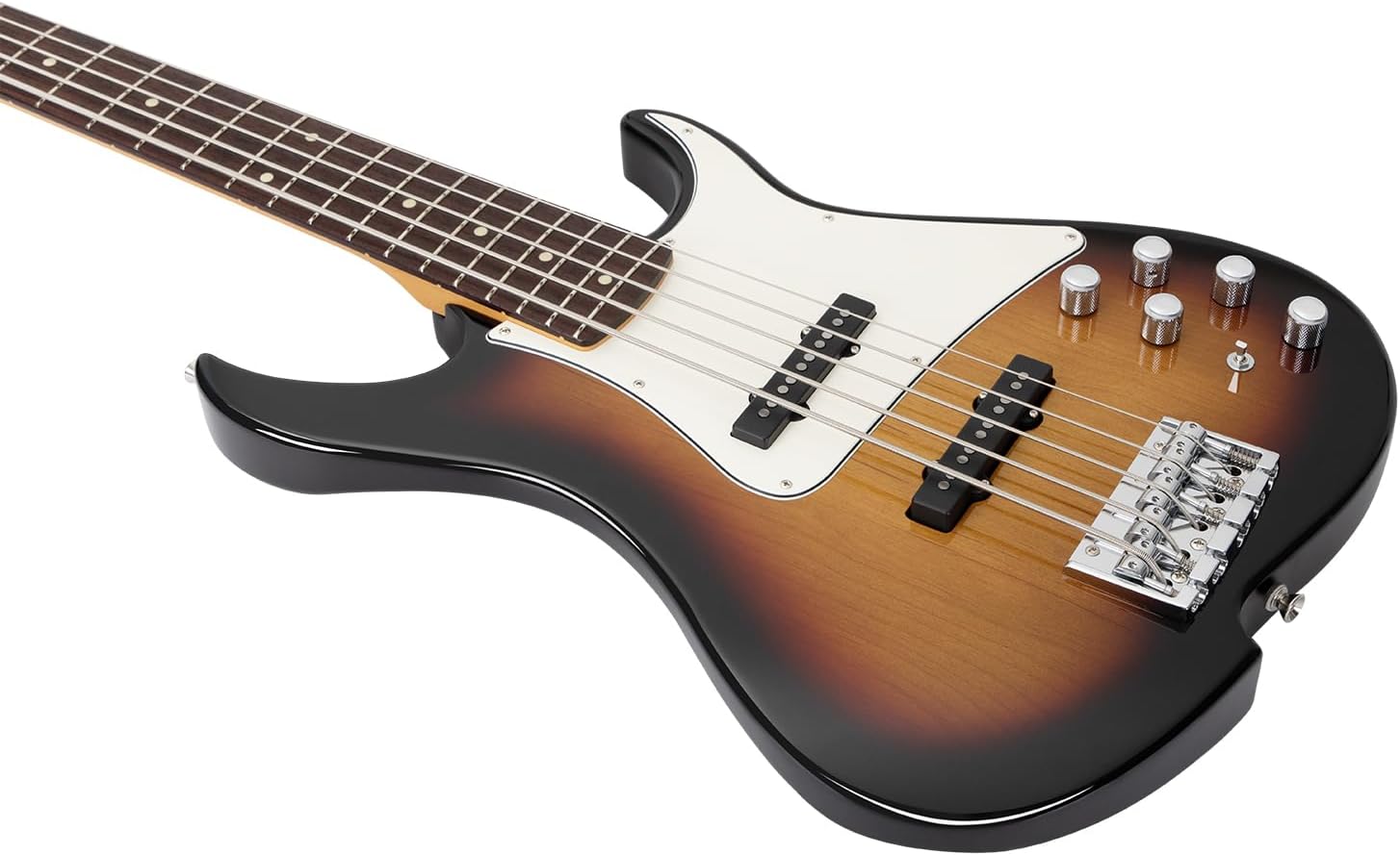 Electric Bass ZVA 5 RF Bass 3 Tone Sunburst Gloss Handmade in Japan MIJ Gotoh Bridge Gotoh Tuner 5 Strings Modern C Neck For All Levels