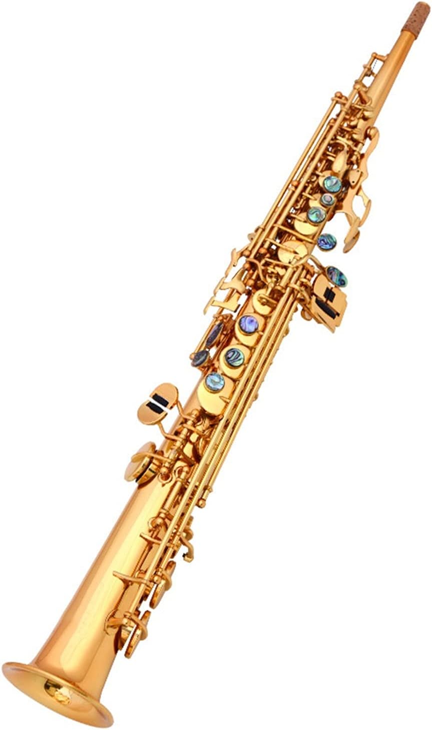 Saxophone Straight B-Flat Soprano Saxophone/Tube Key Type Woodwind Instrument