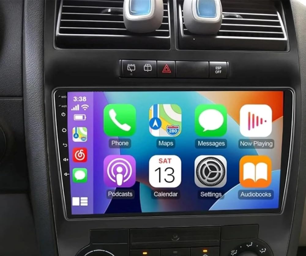 Double Din Car Stereo for 2006 Dodge Challenger, 9 inch Radio with Backup Camera Touch Screen Car Audio Receivers for Wireless Carplay Android Auto, Bluetooth, FM/USB/MP5 Multimedia Player Head Unit