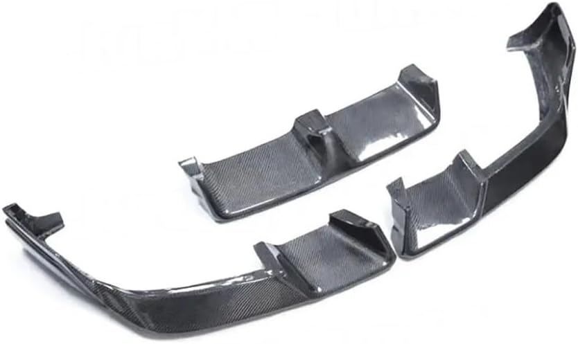 Carbon Fiber Front Bumper Chin Spoiler for BMW F96 X6M 2019-2022 FRP Front Bumper Lip Chin Spoiler Car Styling(Carbon Fiber)