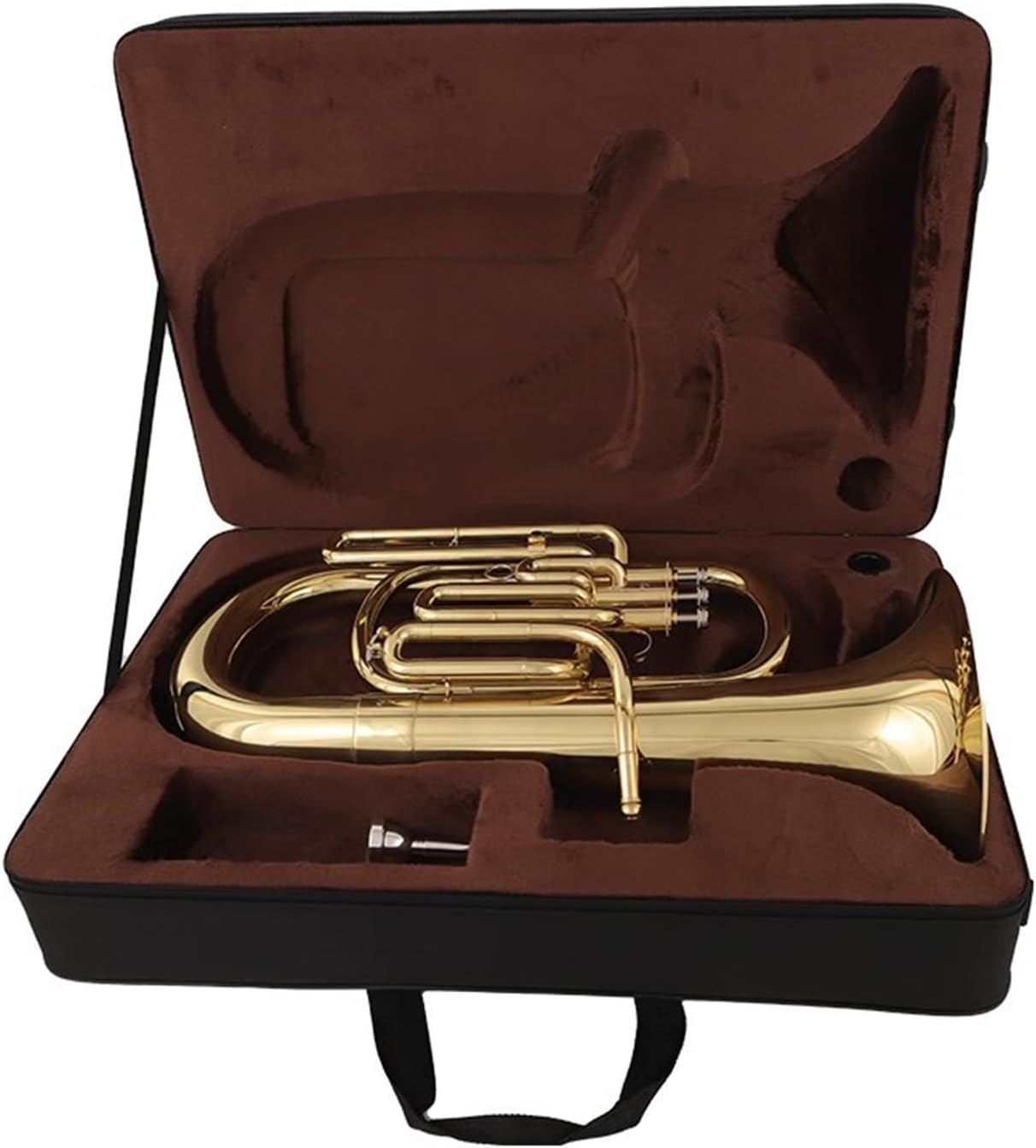 The Euphonium With Its Upright Keys And Bb Tuning Is A Suitable Instrument For Beginners To Perform Euphonium All-brass Instrument