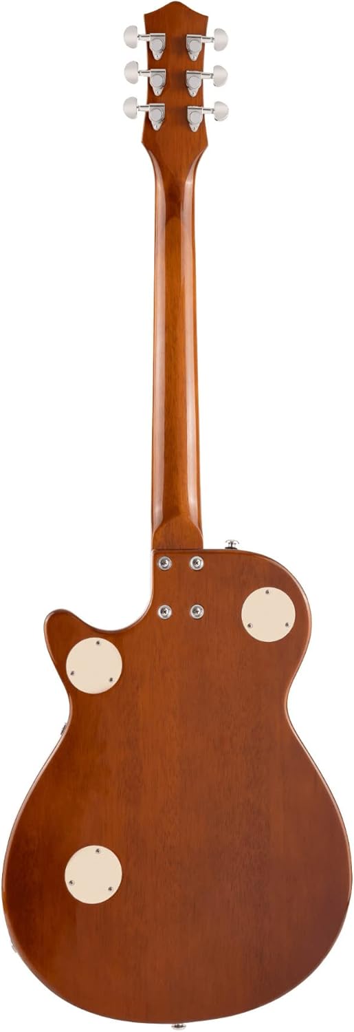 Gretsch G2215-P90 Streamliner Junior Jet Club 6-String Electric Guitar with Laurel Fingerboard and Three-Way Pickup Switching (Right-Handed, Single Barrel Stain)