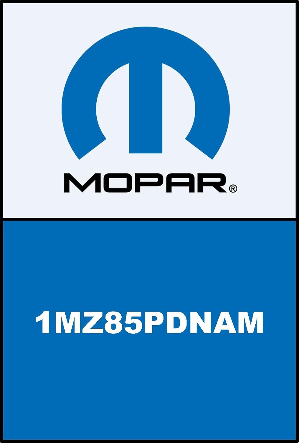 Mopar 1MZ85PDNAM HANDLE FRONT DOOR EXTERIOR
