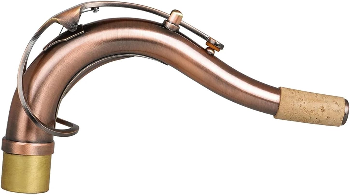 Woodwind Instrument Parts Neck Replacement for Tenor Saxophone Brass Tenor Sax Bend Neck Brass 27mm