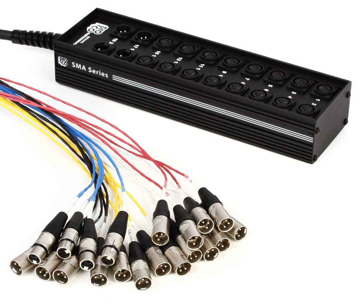 Proco SMA1604FBX-25 StageMaster 16x4 Stage Snake with XLR Returns - 25 Feet