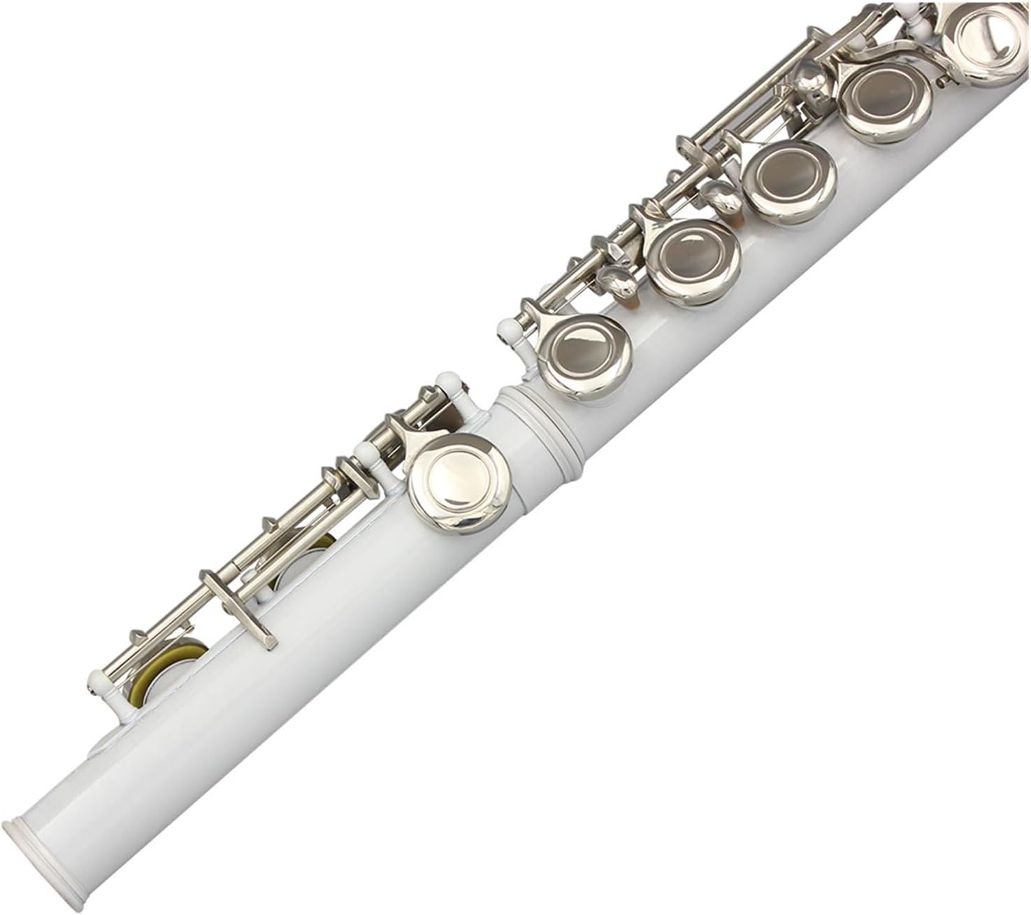 Flute 16 Closed Open Holes C Key Flute with Case Cloth Screwdriver for Student Beginners Woodwind Instrument Flutes Musical Instruments