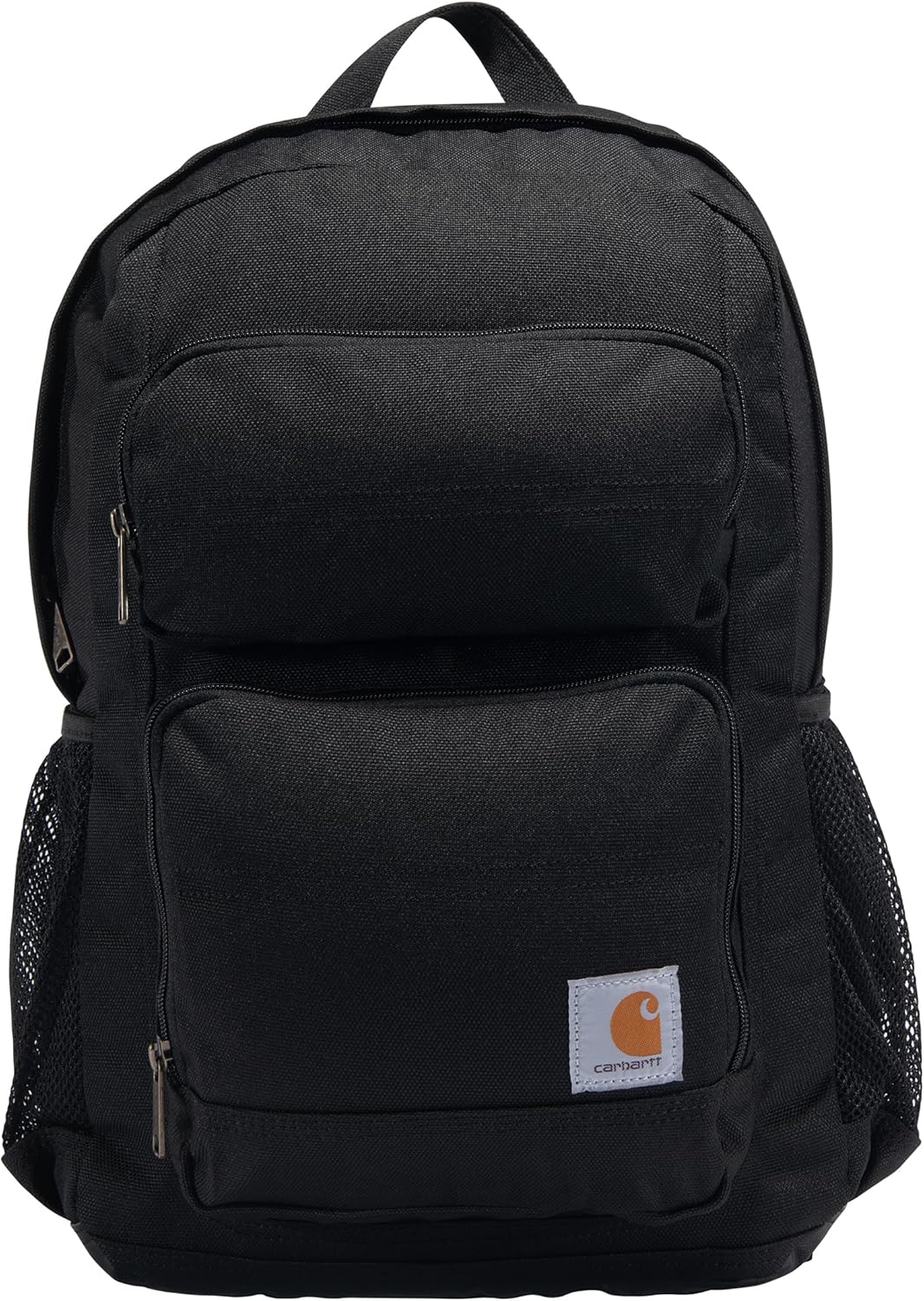 Carhartt 27L Single-Compartment Backpack, Durable Pack with Laptop Sleeve and Duravax Abrasion Resistant Base, Black