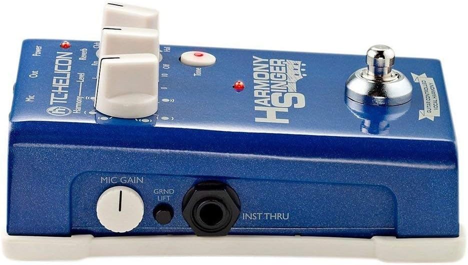 TC Helicon HARMONY SINGER Vocal Effects Stompbox with Guitar-Controlled Harmony, Reverb and Tone