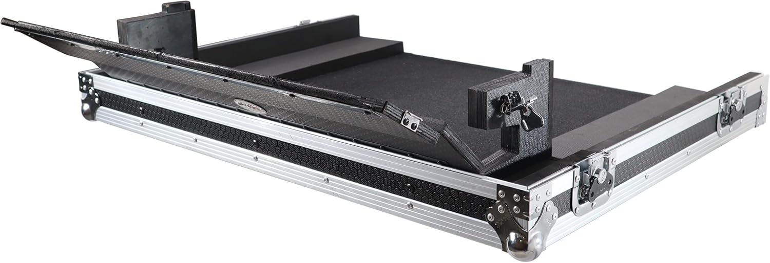 ProX XS-SIIMPACTDHW ATA Digital Audio Mixer Flight Case for SI Impact Console with Doghouse compartment and Caster wheels
