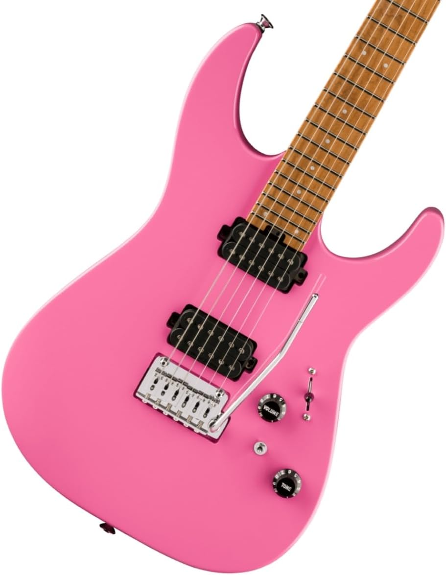 Charvel Pro-Mod DK24 HH 2PT CM Electric Guitar - Bubblegum Pink