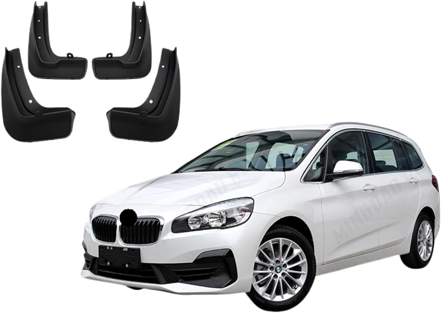 Compatible with BMW 2 Series F45 F46 2014-2022 2015 2016 2017 2018 Car Mudflaps Mud Flaps Splash Guards Mudguards Flap Fender Accessories