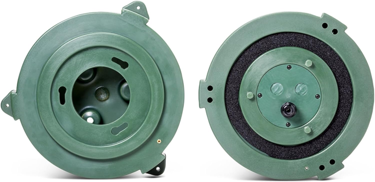 JBL Professional Control 85M Wired Two-Way Coaxial Mushroom Style Outdoor, Landscape, Waterproof Speaker, 5.25-Inch, 360 Degree Sound. Sold Individually. Green