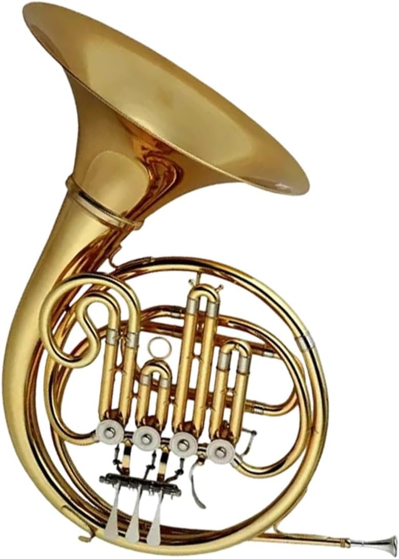 4 Key French Horn French Horn Instrument B Flat Four Key Single Row Wind Performance Practice