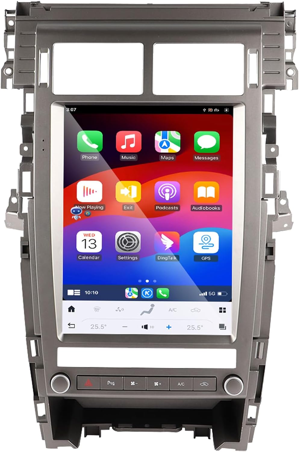 12.1-inch Android 14 Car Radio System Compatible for Land Rover Discovery Sport 2016 2017 2018 2019 2020 Wireless CarPlay/Android Auto 12+256G Memory GPS Audio and Video System