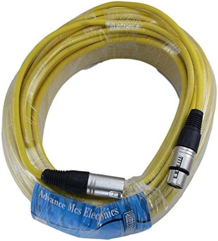 8 Color Pack: Pro Audio XLR Cables 100ft Long