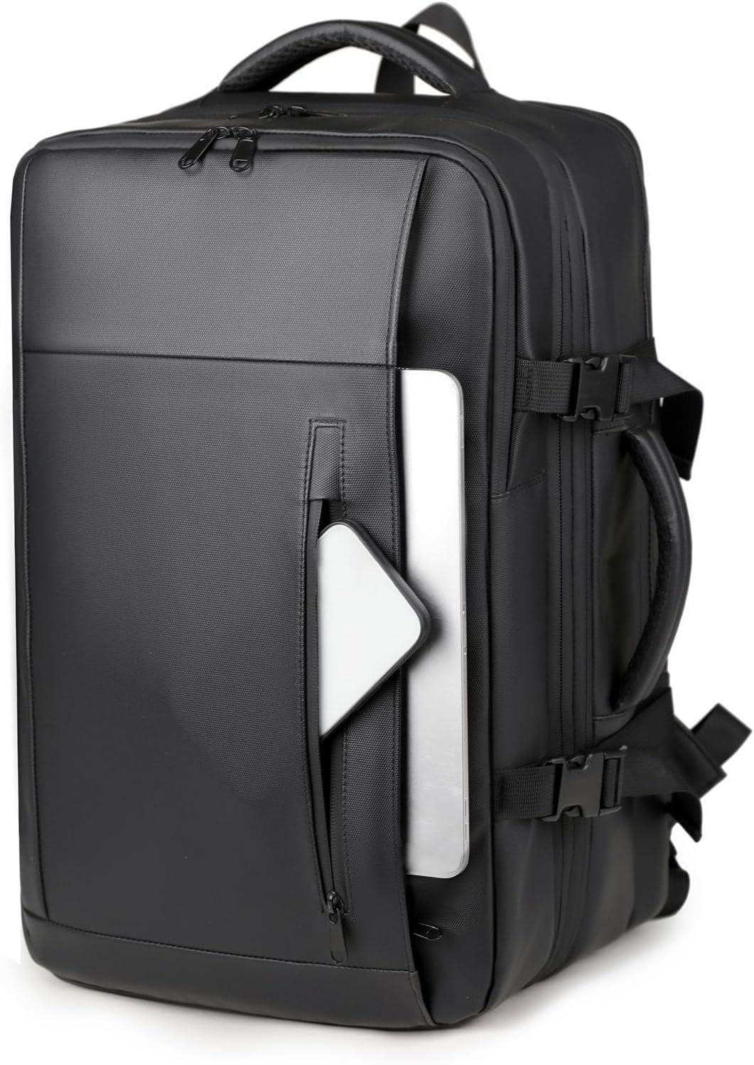 VBESTLIFE Vacuum Backpack, 55L Exapandable Air Compression System Water proof, Anti Theft Lock, Carry On Suitcase Luggage, Vacuum Pump Included