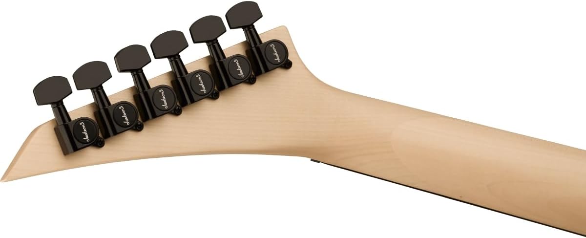 Jackson RR Minion JS1XM Electric Guitar - Snow White with Black Pinstripes, Amaranth Fingerboard