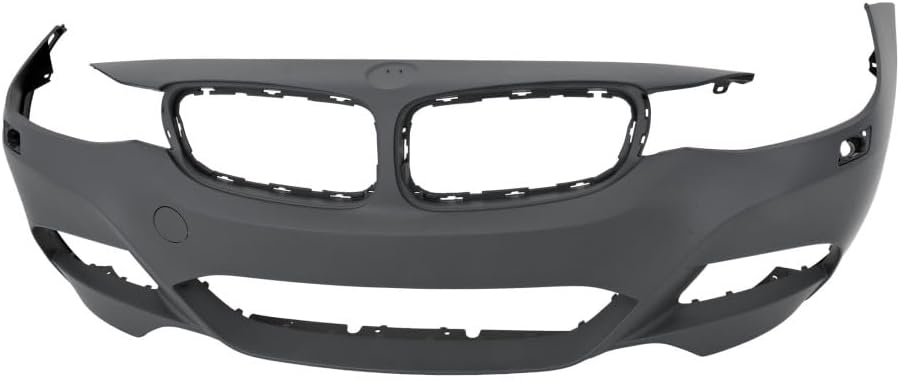 For BMW 328i/335i GT xDrive 2014 2015 2016 Bumper Cover | Front | w/M Sport Package | w/Headlight Washer Holes | Primed Finish | BM1000416 | 51118061644