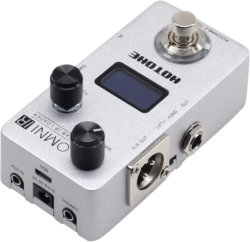 Hotone Omni IR Cab Impulse Response Cabinets Speaker Simulation Guitar Bass Effects Pedal