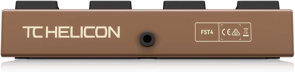 TC Helicon HARMONY V60 60 Watt 2 Channel Acoustic Amplifier with Vocal Processing, Looper, Tannoy Dual Concentric Speaker and 4-Button Footswitch