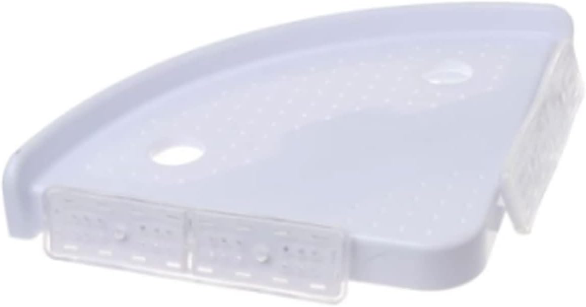 Home Shelves Bathroom Corner Shelf Triple Wall Mount Storage Holder Non-Marking