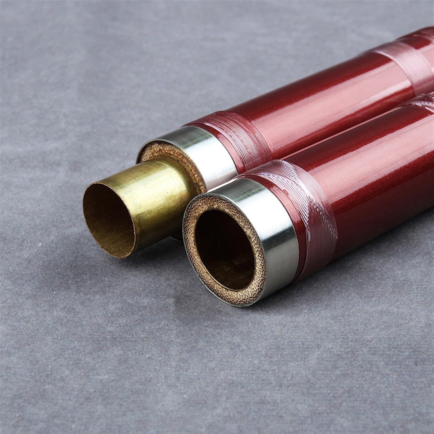 CDEFG Key Separable With Transparent Line Musical Instrument Woodwind Bamboo Flute Dizi Beginners Bamboo Flute (Color : C Key)