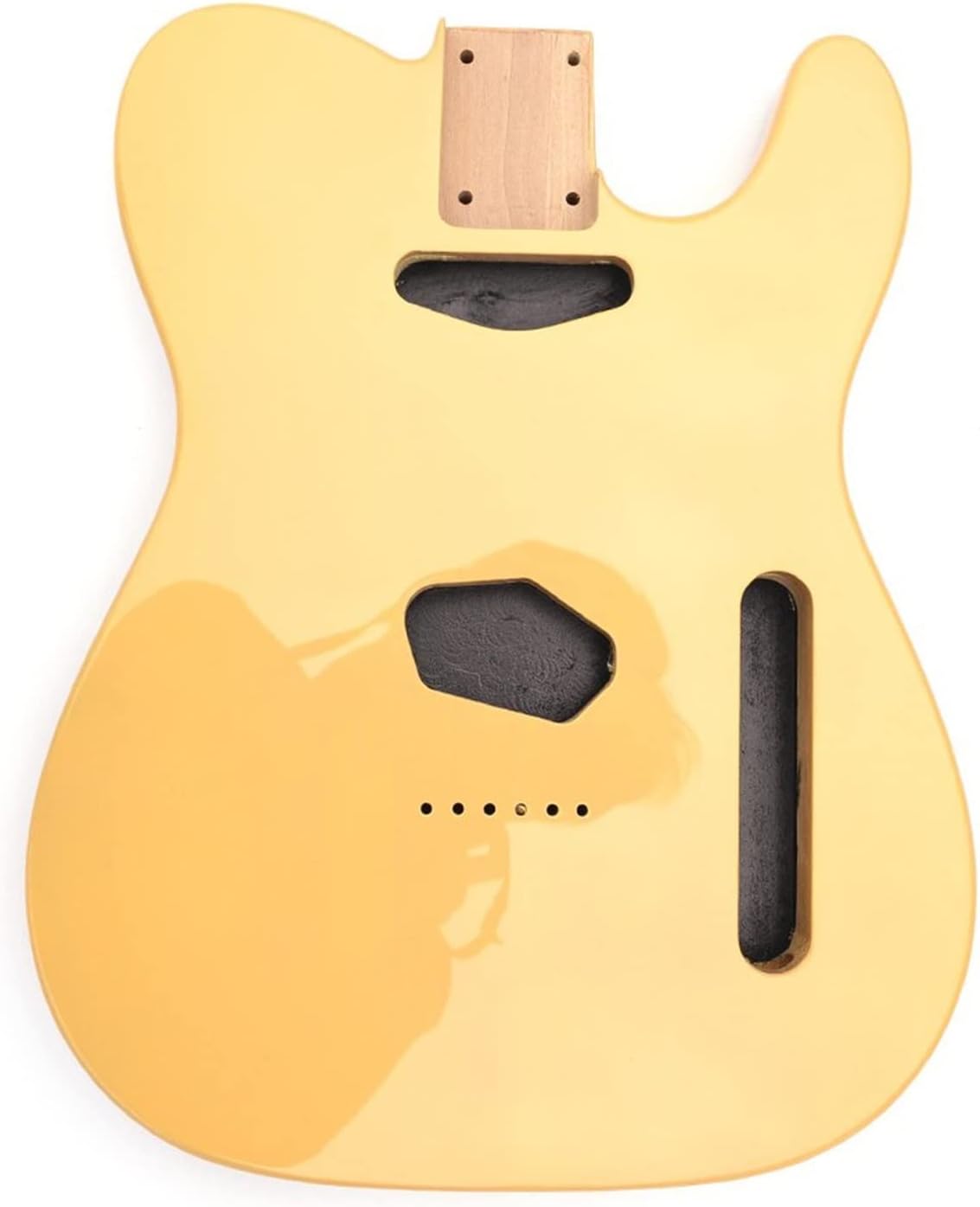 TSTS Candy Gold Color Alder Wood Guitar Body Electric Guitar Body for TL Guitar Parts Guitar DIY Accessory