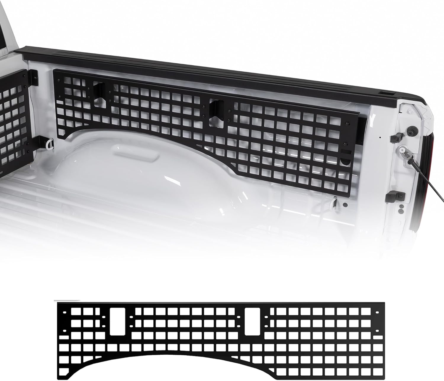 Putco Truck Bed Passenger Side MOLLE Panel - Fits Dodge Ram Truck 1500 2019-2026 6'4'' Bed