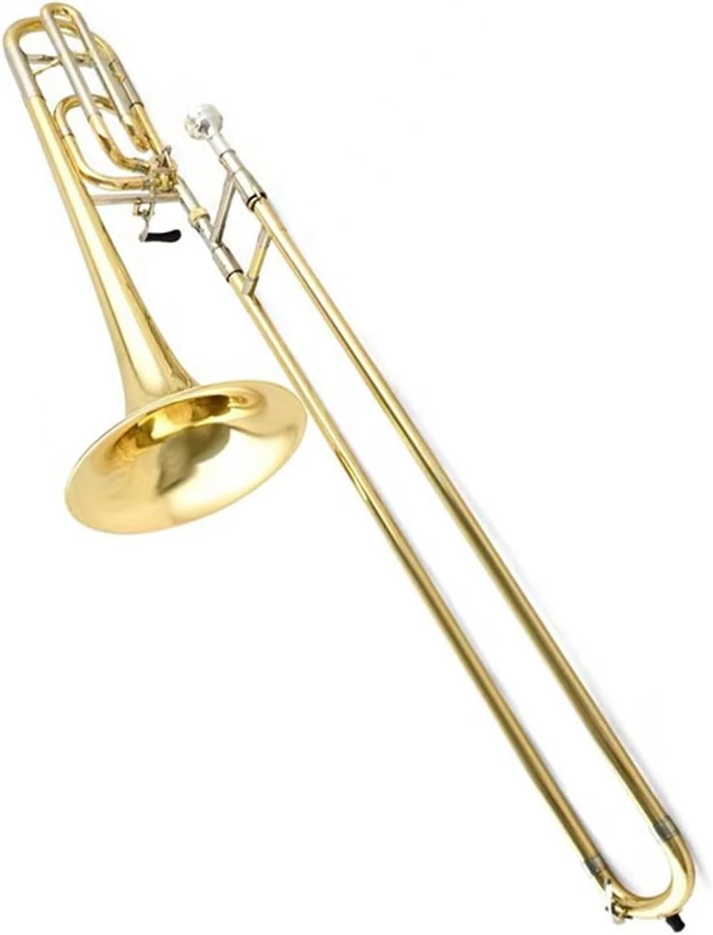 Adult Trombone Instrument Tenor Trombone Instrument B Flat To F Key With Light Box