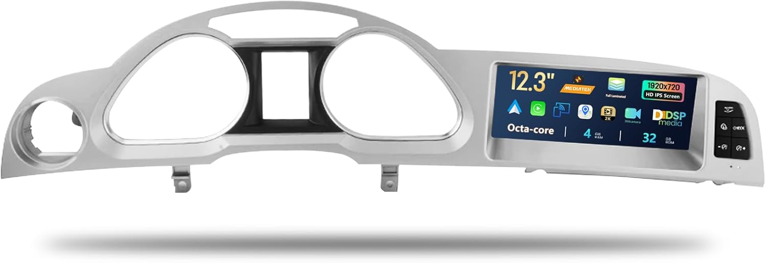 10.25 Inch Android 14 Car Radio for Audi A6 A7 RS6 RS7 S6 S7 Typ C7 only MMI 2G (2006-2009) System,Car Play IPS Touch Screen 32G Car Stereo Support Wireless Android Auto