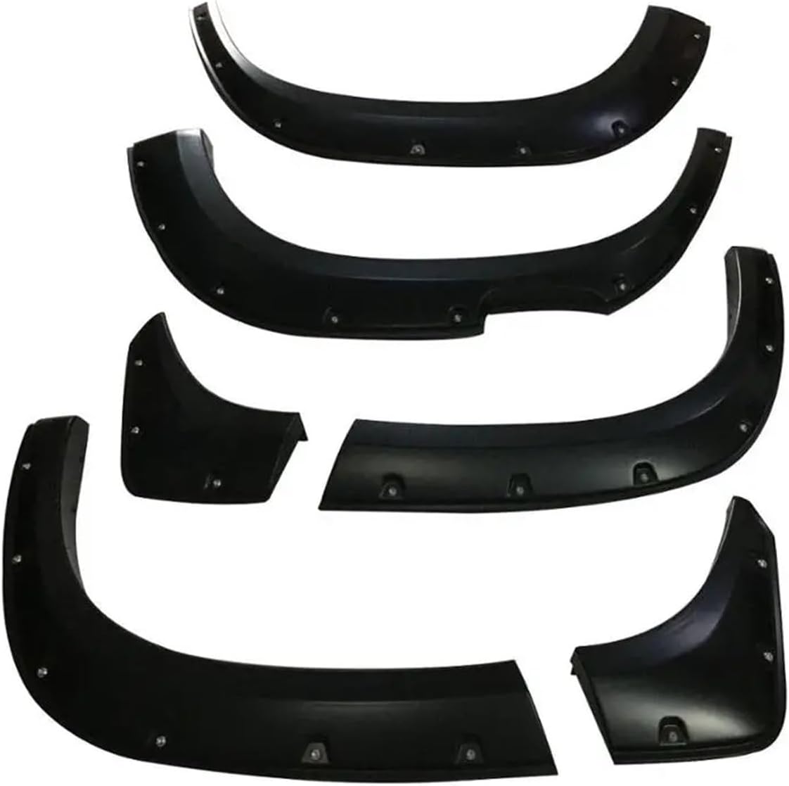 AAAQMGIH Wheel Arch Fender Flares Compatible for Mitsubishi L200 Montero Triton 2019-2023 Car Styling(with nut)