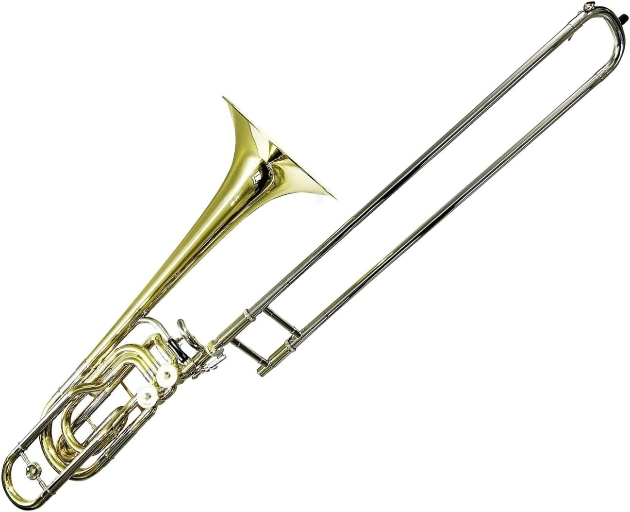 Professionals euphonium Musical Instrument Bb/F/Eb/G Bass Trombone Gold Brass Body